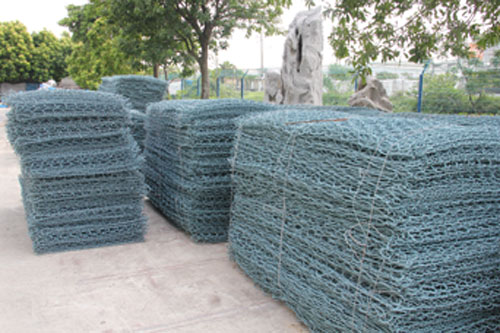 Rọ đá mạ kẽm  và rọ bọc nhựa PVC